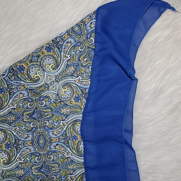 Espresso print top - Picture 3 of 6